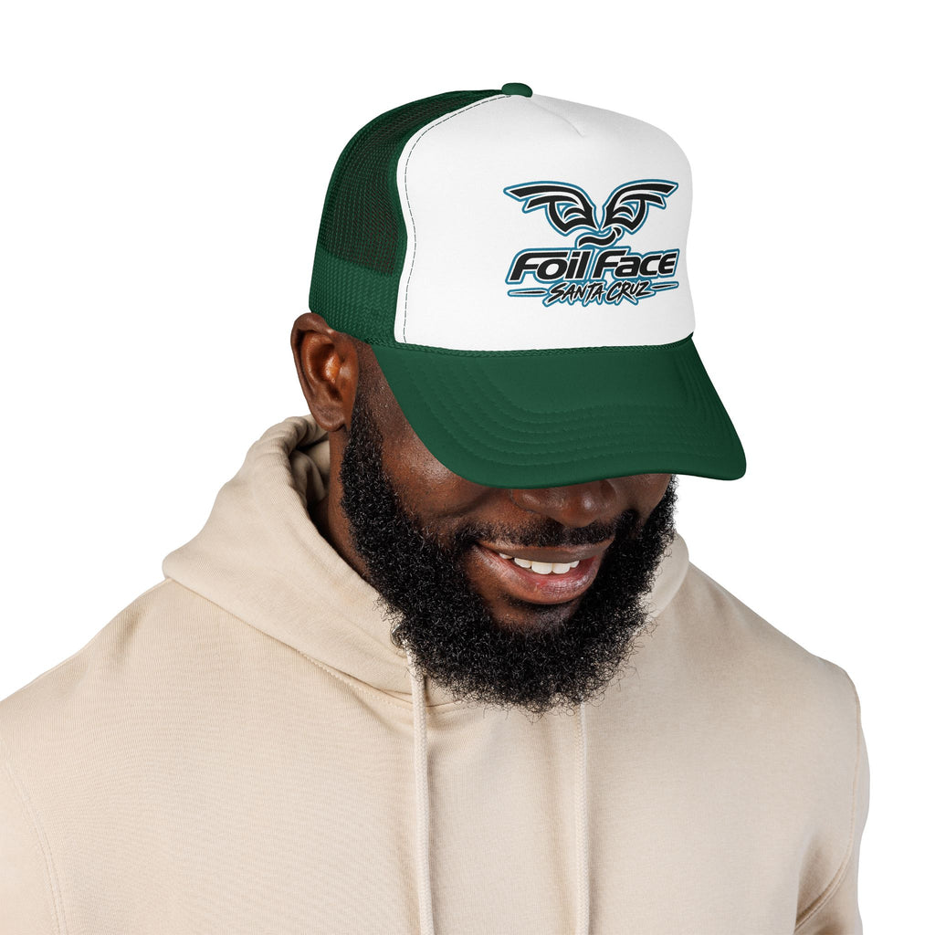Foil Face Santa Cruz Trucker Hat