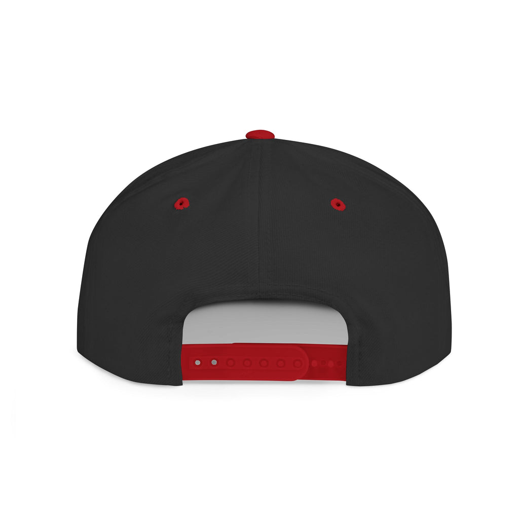 Foil Face Santa Cruz Flat Bill Snapback Hat — Coastal Surf Streetwear Cap