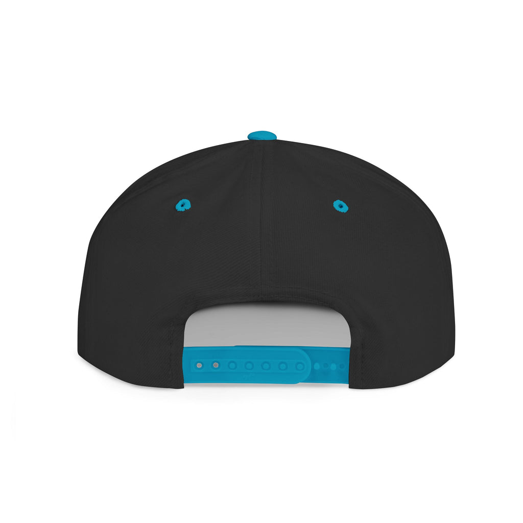 Foil Face Santa Cruz Flat Bill Snapback Hat — Coastal Surf Streetwear Cap