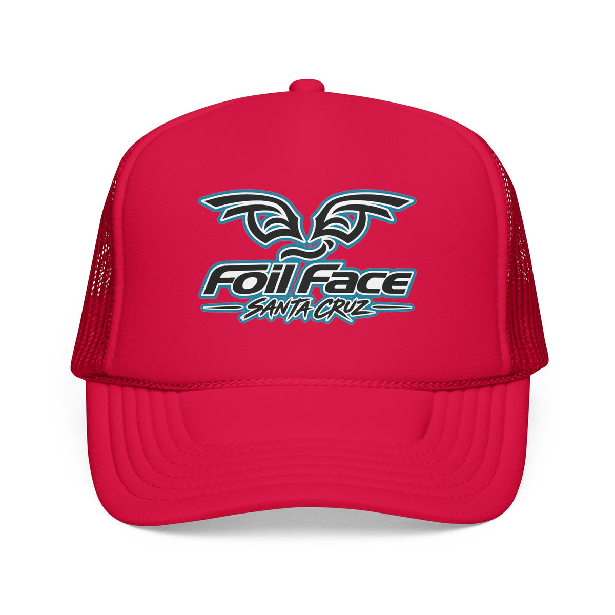 Foil Face Santa Cruz Trucker Hat