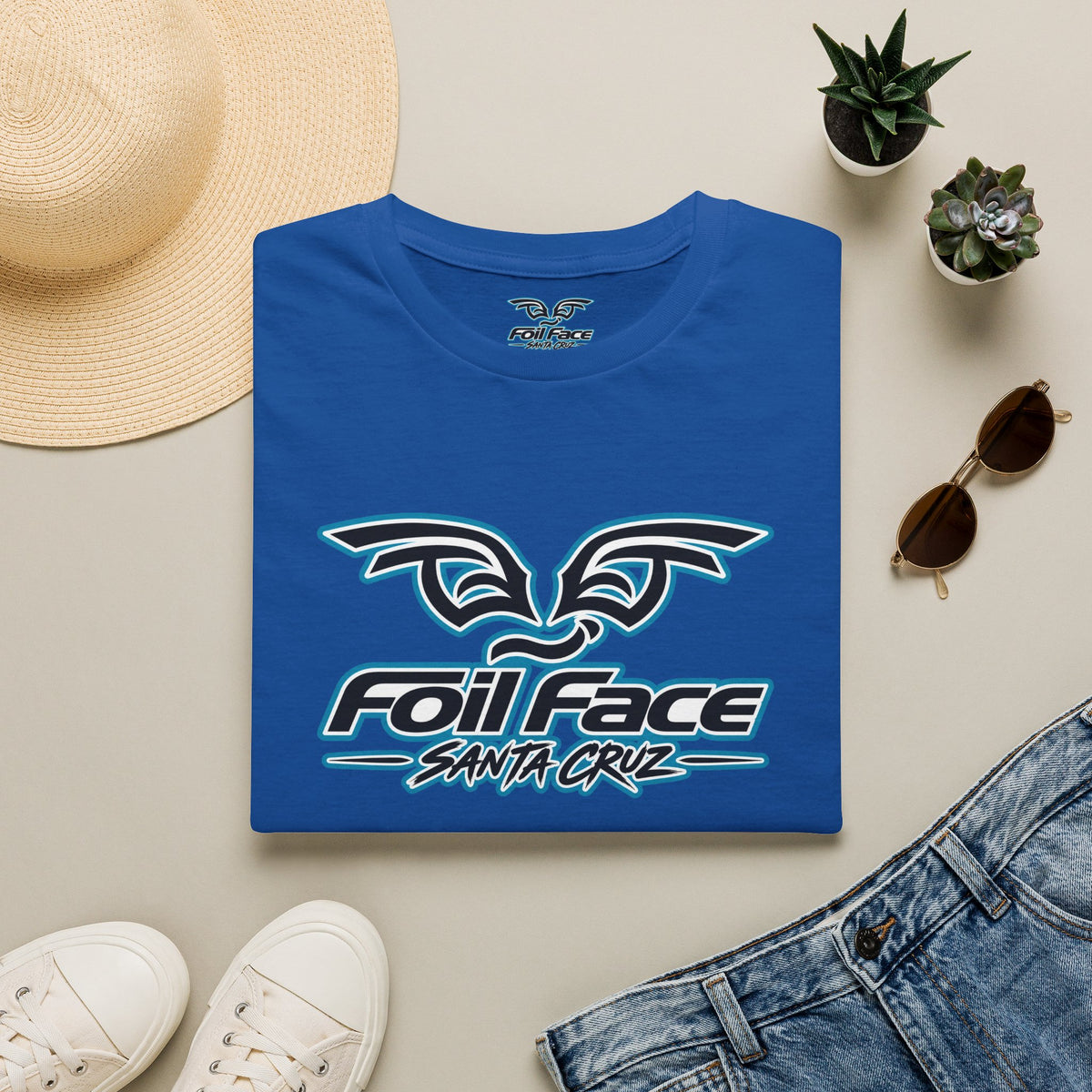 Foil Face Santa Cruz -Soft confort T-Shirt