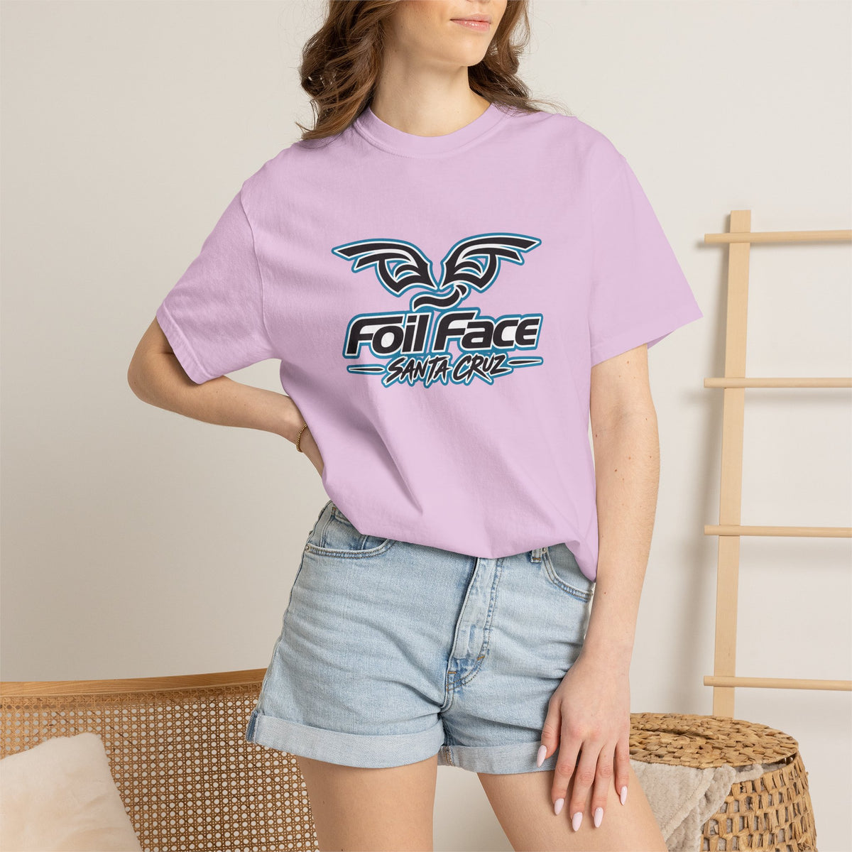 Foil Face Santa Cruz  T‑Shirt