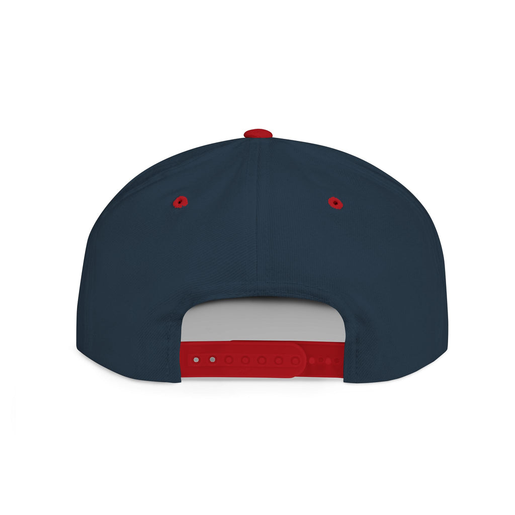 Foil Face Santa Cruz Flat Bill Snapback Hat — Coastal Surf Streetwear Cap