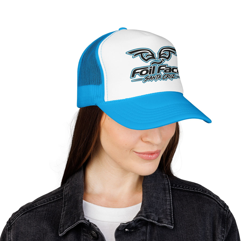 Foil Face Santa Cruz Trucker Hat