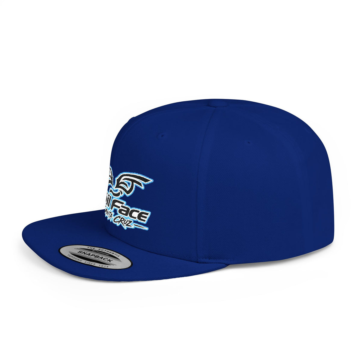 Foil Face Santa Cruz Flat Bill Snapback Hat — Coastal Surf Streetwear Cap