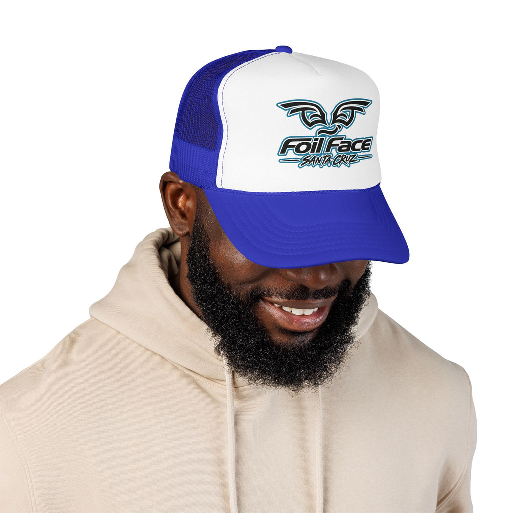Foil Face Santa Cruz Trucker Hat