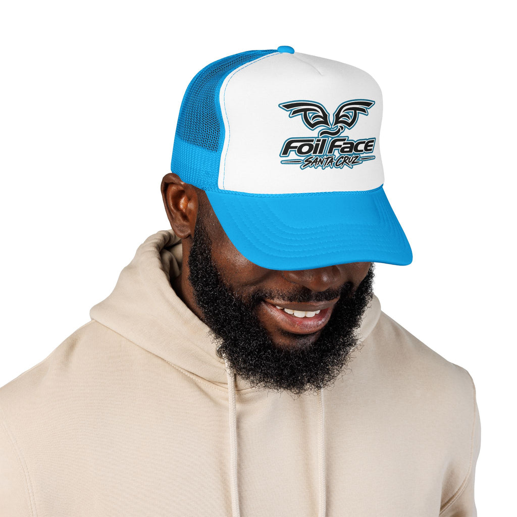 Foil Face Santa Cruz Trucker Hat