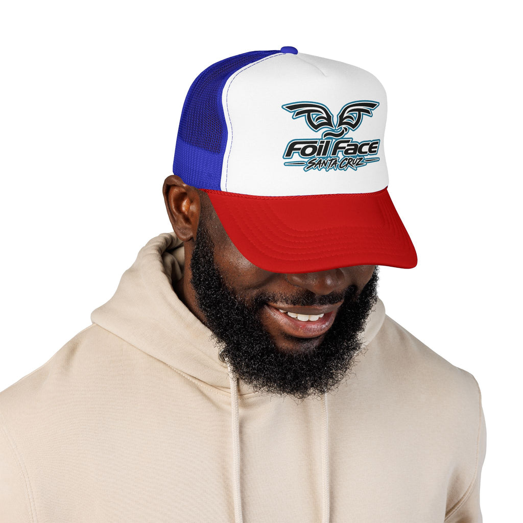 Foil Face Santa Cruz Trucker Hat