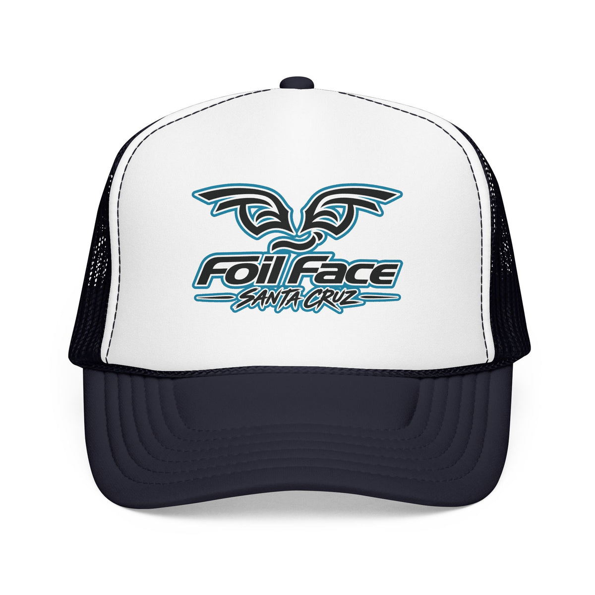 Foil Face Santa Cruz Trucker Hat