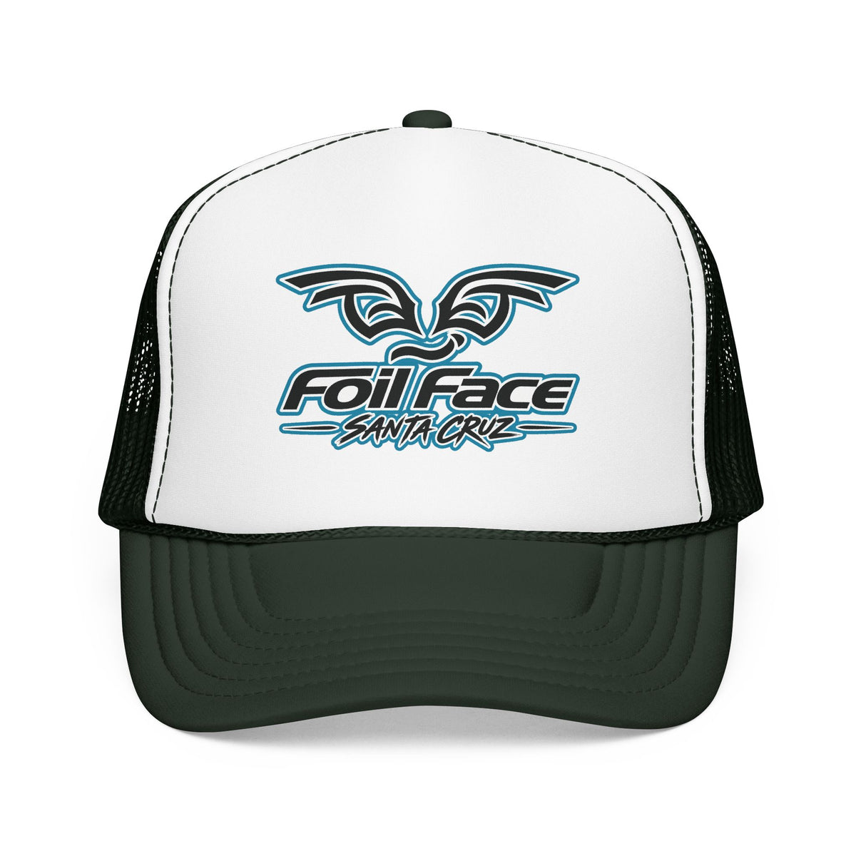 Foil Face Santa Cruz Trucker Hat