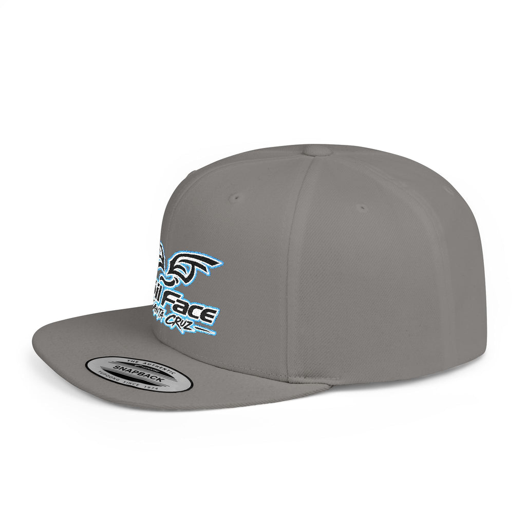 Foil Face Santa Cruz Flat Bill Snapback Hat — Coastal Surf Streetwear Cap