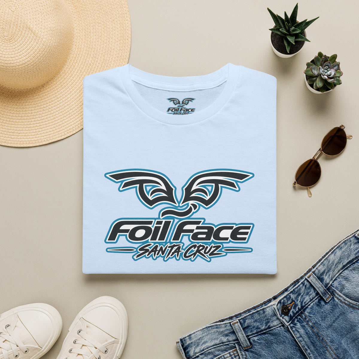 Foil Face Santa Cruz -Soft confort T-Shirt