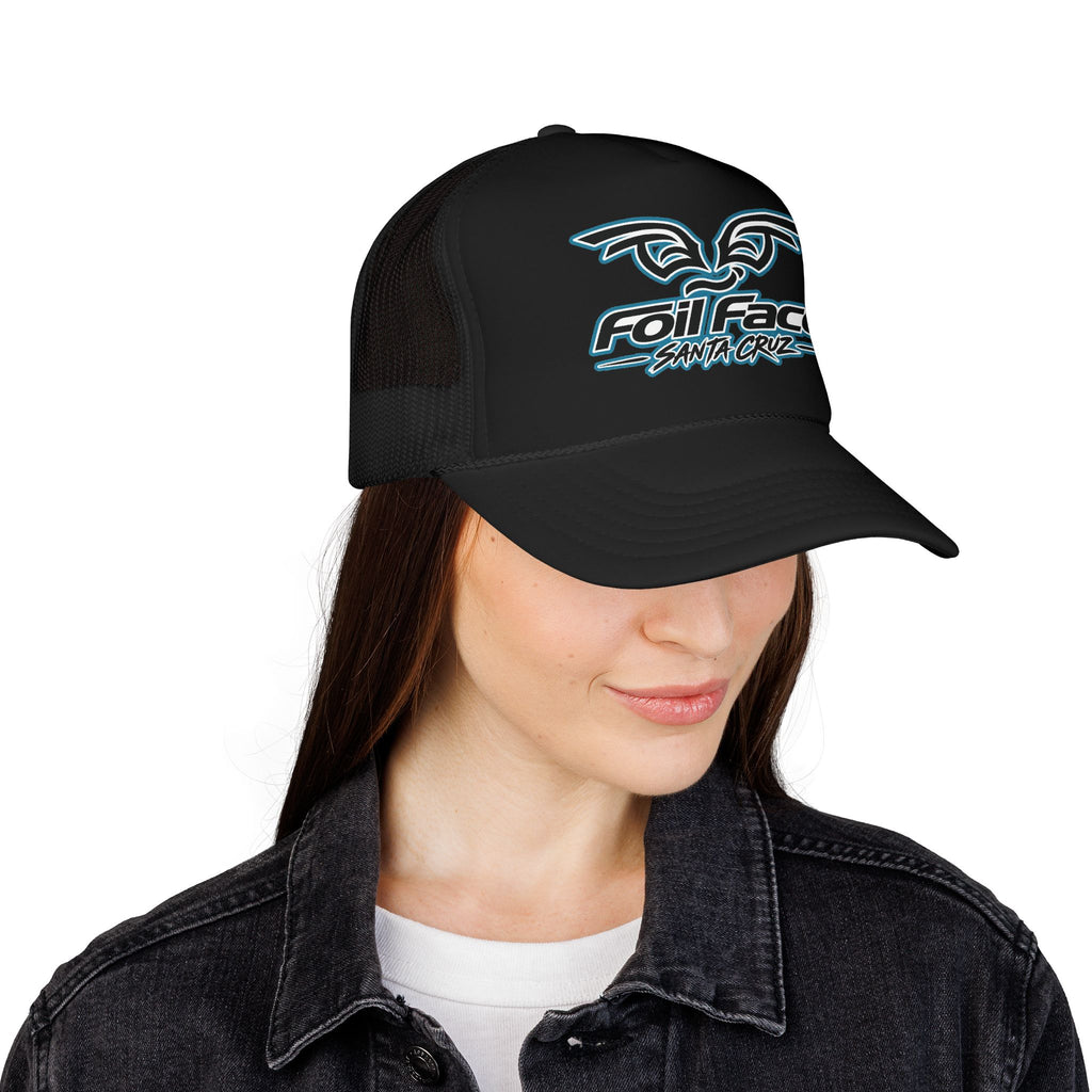 Foil Face Santa Cruz Trucker Hat