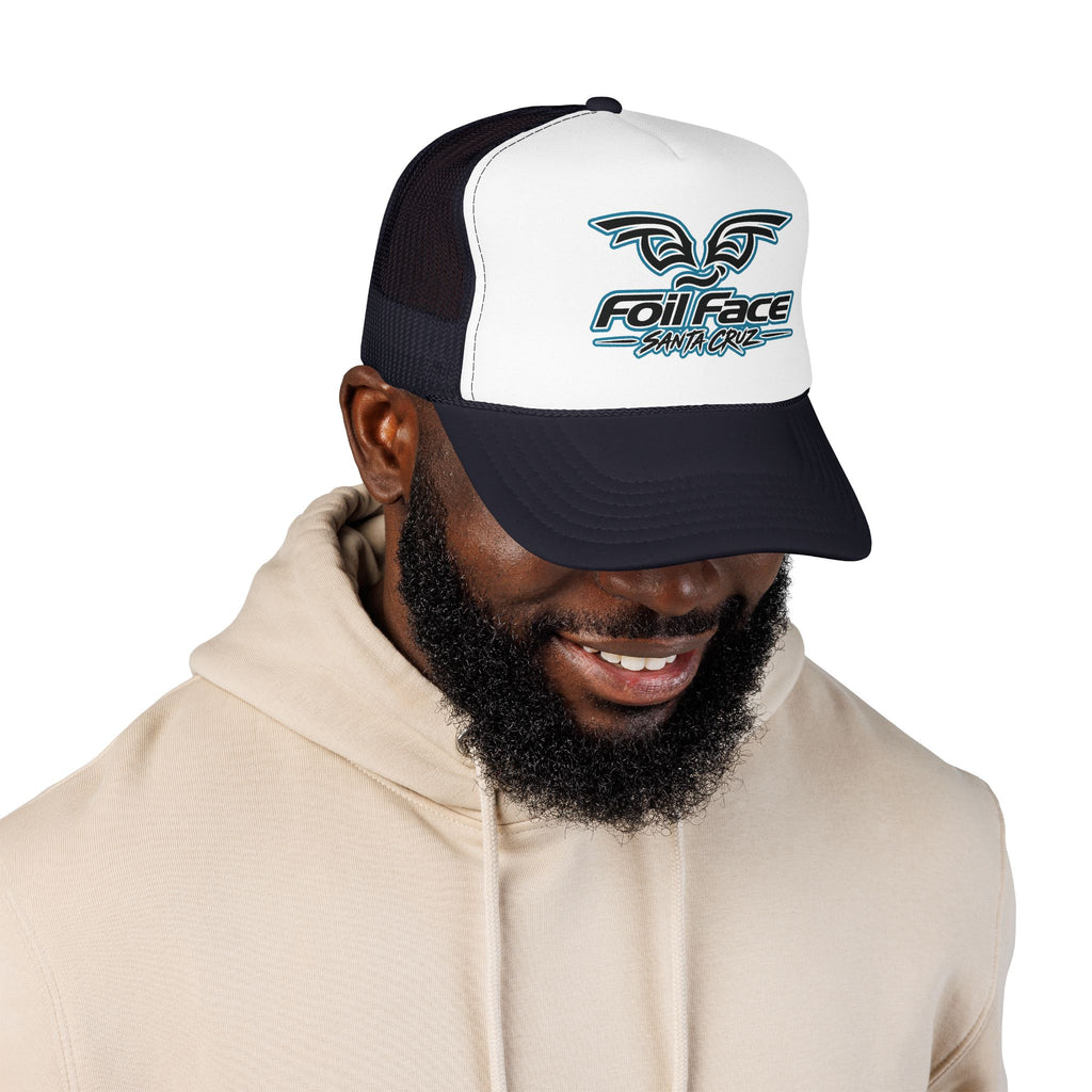 Foil Face Santa Cruz Trucker Hat