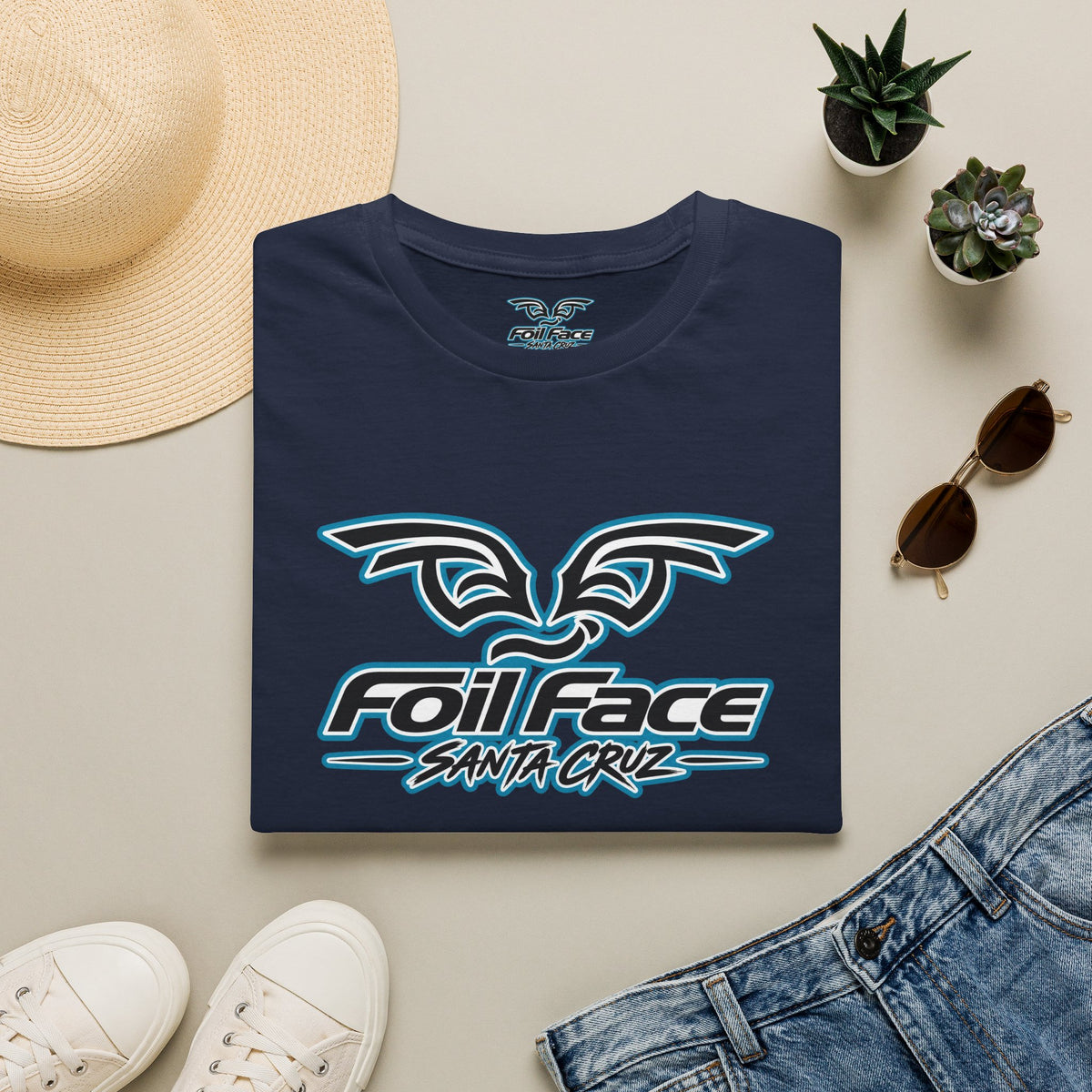 Foil Face Santa Cruz -Soft confort T-Shirt