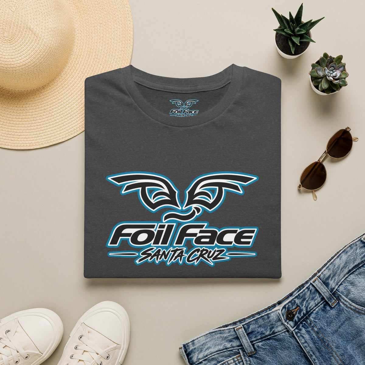 Foil Face Santa Cruz -Soft confort T-Shirt