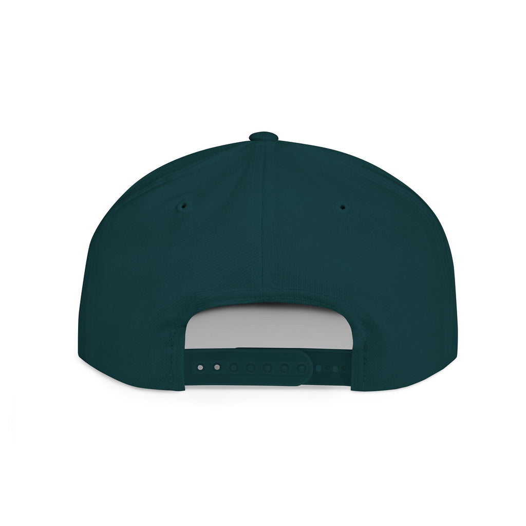 Foil Face Santa Cruz Flat Bill Snapback Hat — Coastal Surf Streetwear Cap
